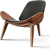 Hans Wegner Shell Chair CH07 - Rosewood | Black