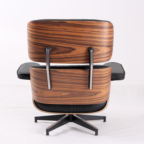 Charles Eames Iconic Lounge Chair & Ottoman - Rose Wood |  Chocolate Brown Charles Eames Iconic Lounge Chair & Ottoman - Rose Wood |  Chocolate Brown