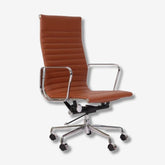 Elegant High Back Office Chair - Ergonomic Seating for Your Home Office - Comfort and Style - Premium Thin Pad Chairs from Interior Furnishes - Just $325! Shop now at Interior Furnishes