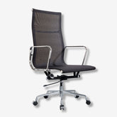 EAMES Style High Back Mesh Chair - Black Edition - Office Comfort - Premium Mesh High Back from Interior Furnishes - Just $275! Shop now at Interior Furnishes