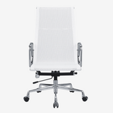 Modern EAMES Style High Back Mesh Chair - Office Seating White - Premium Mesh High Back from Interior Furnishes - Just $275! Shop now at Interior Furnishes