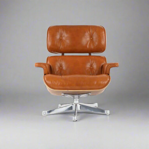 Charles Eames Iconic Lounge Chair & Ottoman - Rose Wood |  Chocolate Brown Charles Eames Iconic Lounge Chair & Ottoman - Rose Wood |  Chocolate Brown