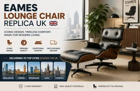 Eames Lounge Chair Replica UK – Manchester, London, Birmingham, Leeds & Liverpool