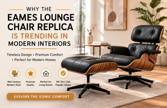 Why the Eames Lounge Chair Replica Is Trending in Modern Interiors