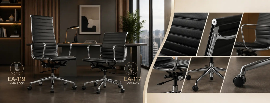 Eames Thin Pad Office Chair – Long and Short Tail Executive Chair
