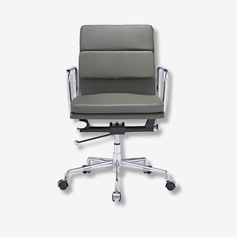 Magical Eames Soft Pad Office Chair - Tan Brown Comfort and Style - Elegant Desk Chair - Home Office Seating - Enchanted Elegance - Premium SOFT PAD LOW BACK from Interior Furnishes - Just $345! Shop now at Interior Furnishes