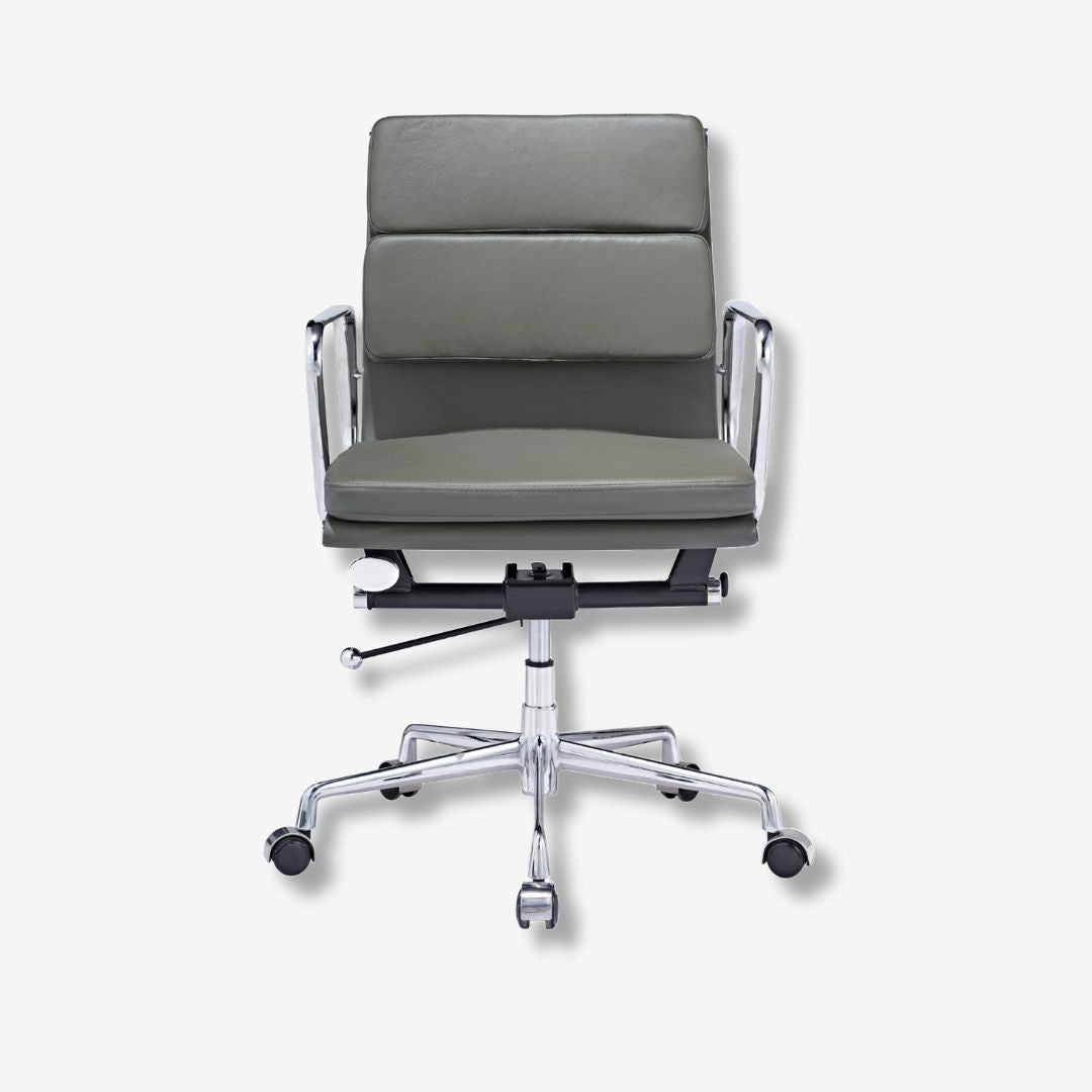 Elevate Your Workspace with the Camel Eames Soft Pad Office Chair - Comfort and Style for Professionals - Premium SOFT PAD LOW BACK from Interior Furnishes - Just $345! Shop now at Interior Furnishes
