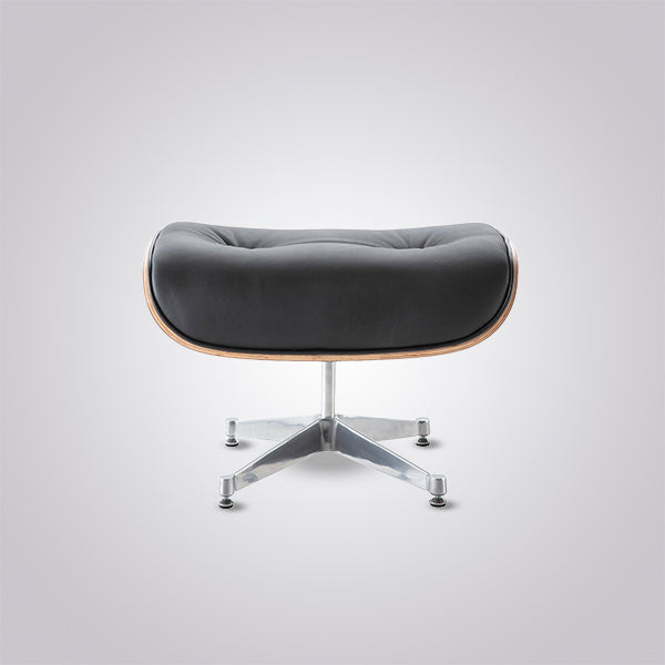 Charles Eames Iconic Lounge Chair & Ottoman - Rose Wood | White