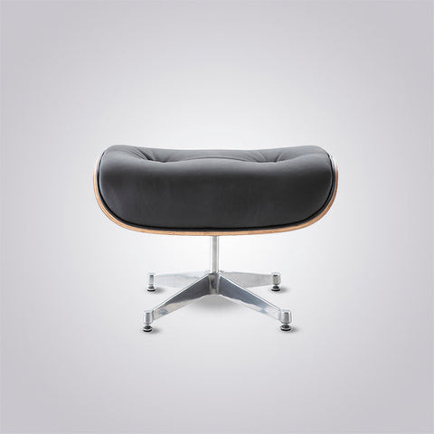 Charles Eames Iconic Lounge Chair & Ottoman - Rose Wood | White