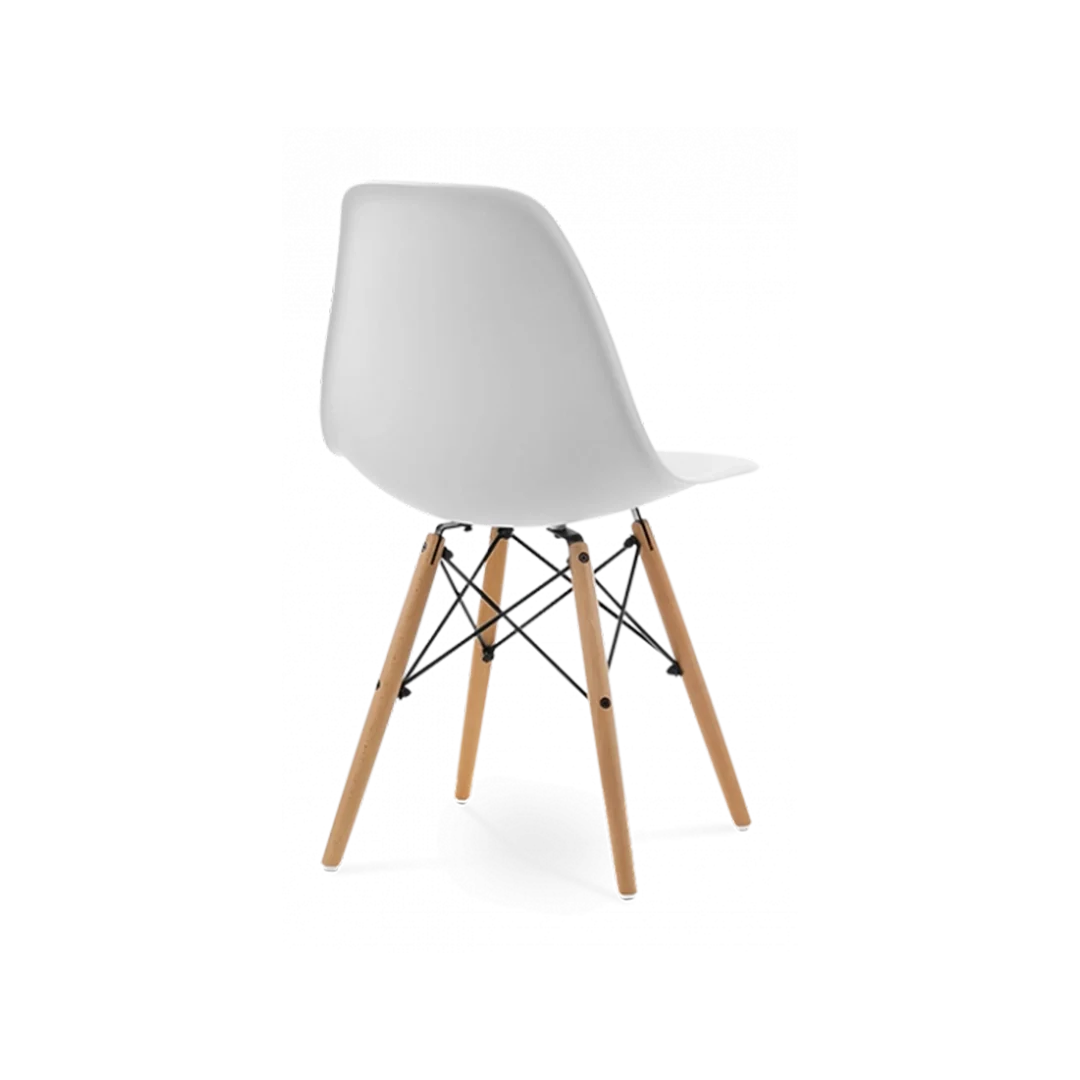 Eames DSW 1950s Dowel Side Dining Chair - Modern Kitchen and Dining Room Chair