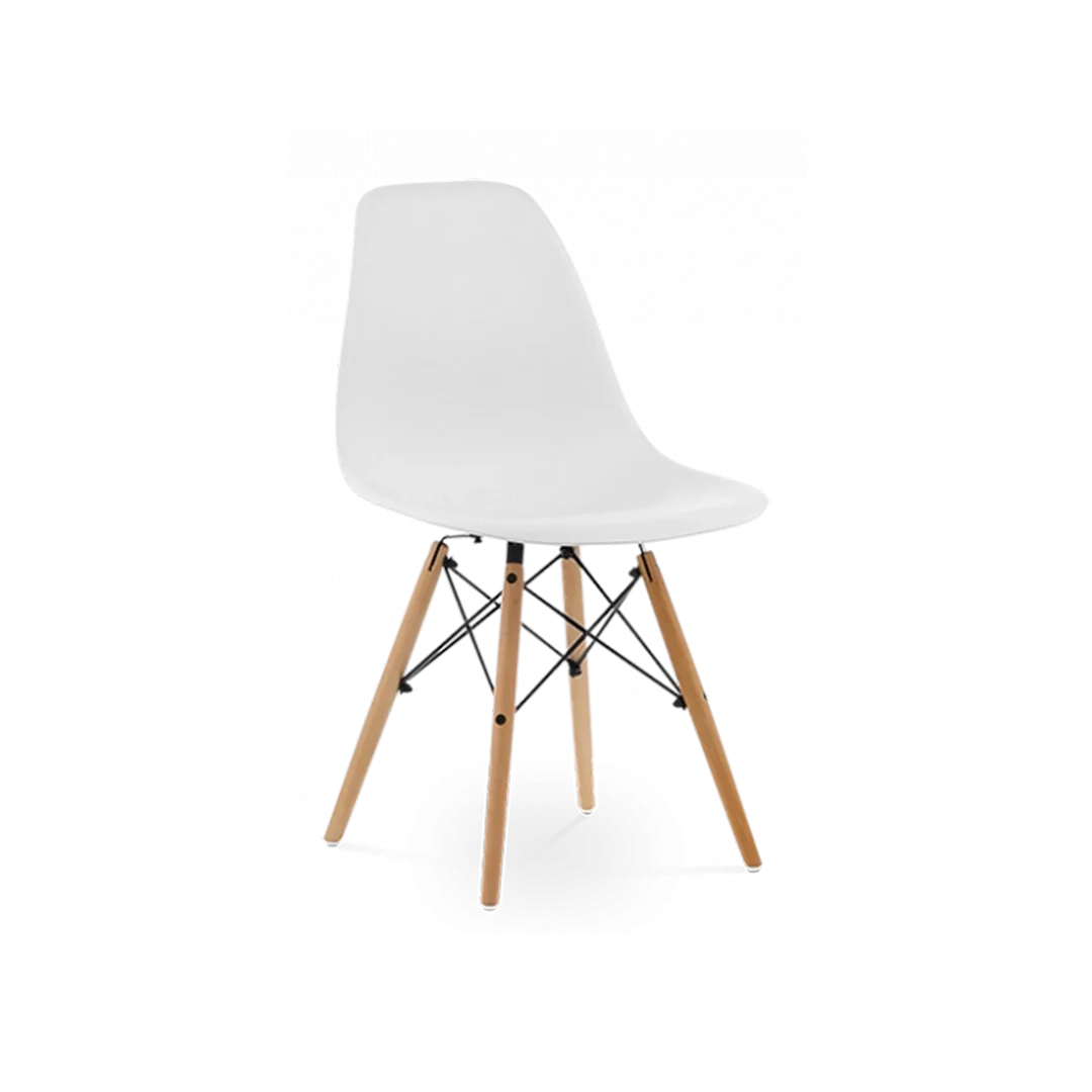 Eames DSW 1950s Dowel Side Dining Chair - Modern Kitchen and Dining Room Chair
