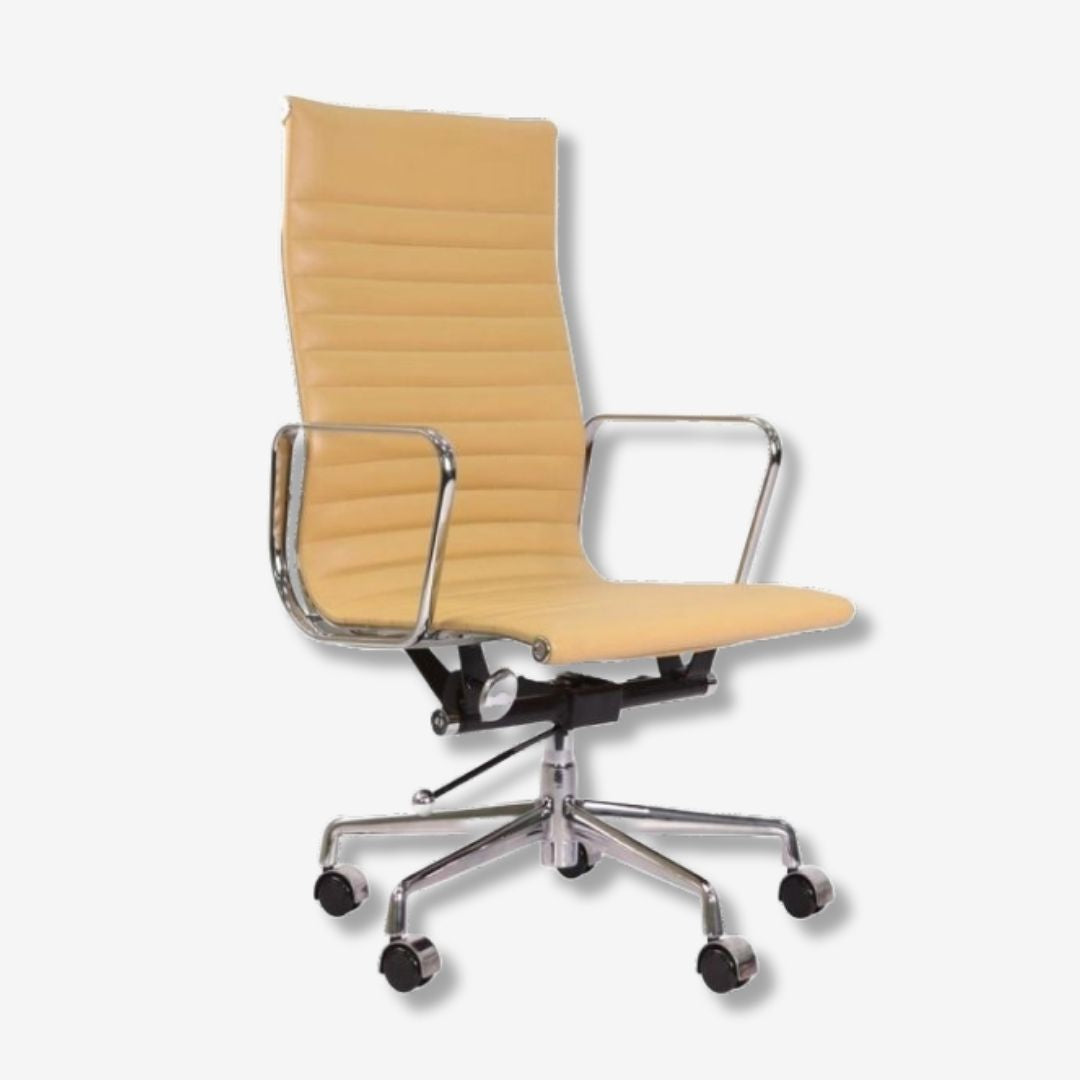Eames Thin Pad Office Chair - Ergonomic High Back Design - Modern Home Office Furniture - Premium Thin Pad Chairs from Interior Furnishes - Just $0! Shop now at Interior Furnishes