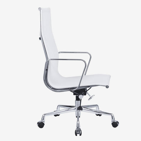 EAMES Style Mesh Office Chair EA 119 - Supportive High Back | Black Edition