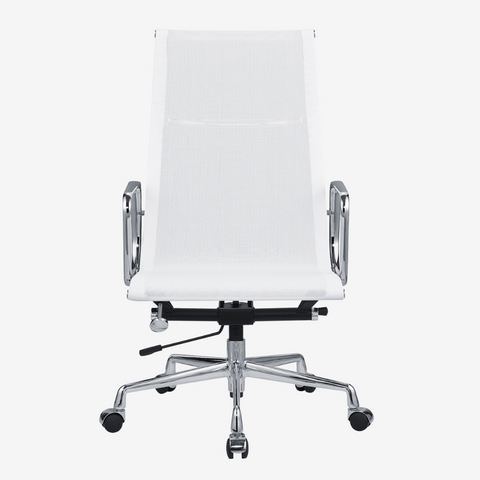 EAMES Style High Back Mesh Chair - Black Edition - Office Comfort - Premium Mesh High Back from Interior Furnishes - Just $275! Shop now at Interior Furnishes