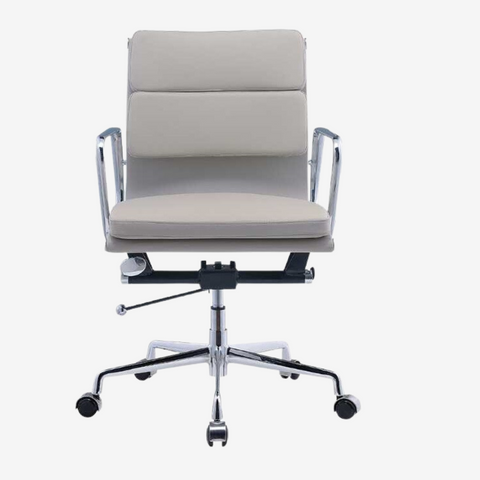 Luxurious Eames Soft Pad Office Chair - Ergonomic Home Office Seating - Elegant Low Back Design - Premium Comfort - Premium  from Interior Furnishes - Just $0! Shop now at Interior Furnishes