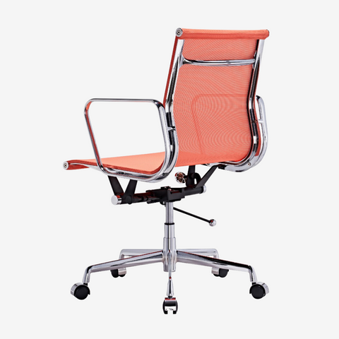 Modern Eames Mesh Office Chair EA 117 - Sleek Low Back Seating | Black