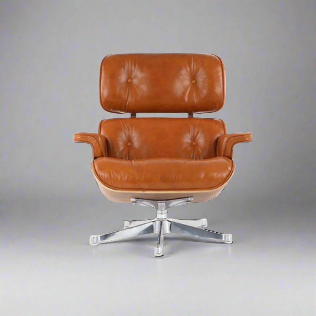 Charles Eames Iconic Lounge Chair & Ottoman - Rose Wood |  Chocolate Brown