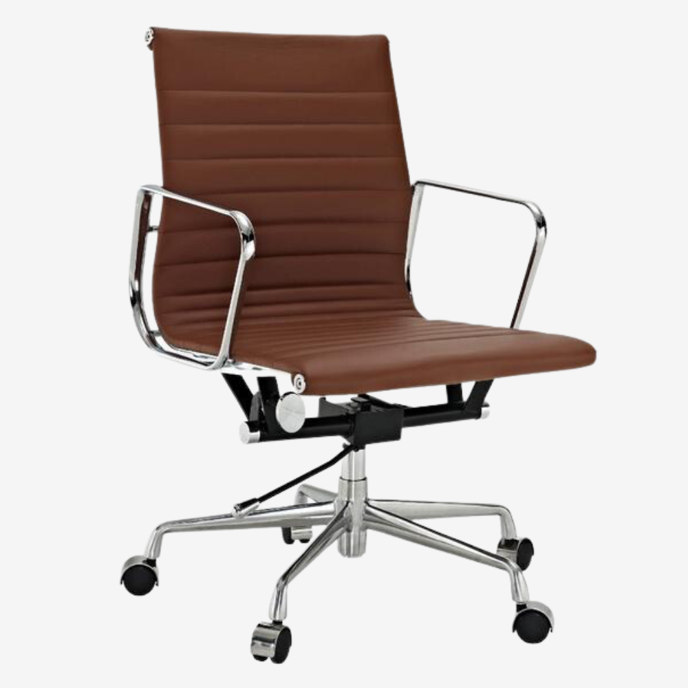 Enchanted Eames Thin Pad Low Back Office Chair - Comfortable Office Chair For Home - Premium Thin Pad Chairs from Interior Furnishes - Just $295! Shop now at Interior Furnishes