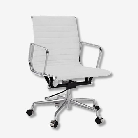 Enchanted Eames Thin Pad Low Back Office Chair - Comfortable Office Chair For Home - Premium Thin Pad Chairs from Interior Furnishes - Just $295! Shop now at Interior Furnishes