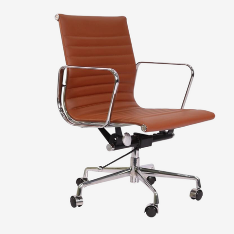Enchanted Eames Thin Pad Low Back Office Chair - Comfortable Office Chair For Home - Premium Thin Pad Chairs from Interior Furnishes - Just $295! Shop now at Interior Furnishes