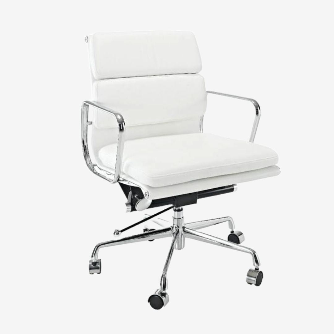 Copy of Luxurious Eames Soft Pad Office Chair - Ergonomic Home Office Seating - Elegant Low Back Design - Premium Comfort - Premium SOFT PAD LOW BACK from Interior Furnishes - Just $345! Shop now at Interior Furnishes