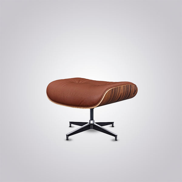 Charles Eames Iconic Lounge Chair & Ottoman in Rosewood and Black
