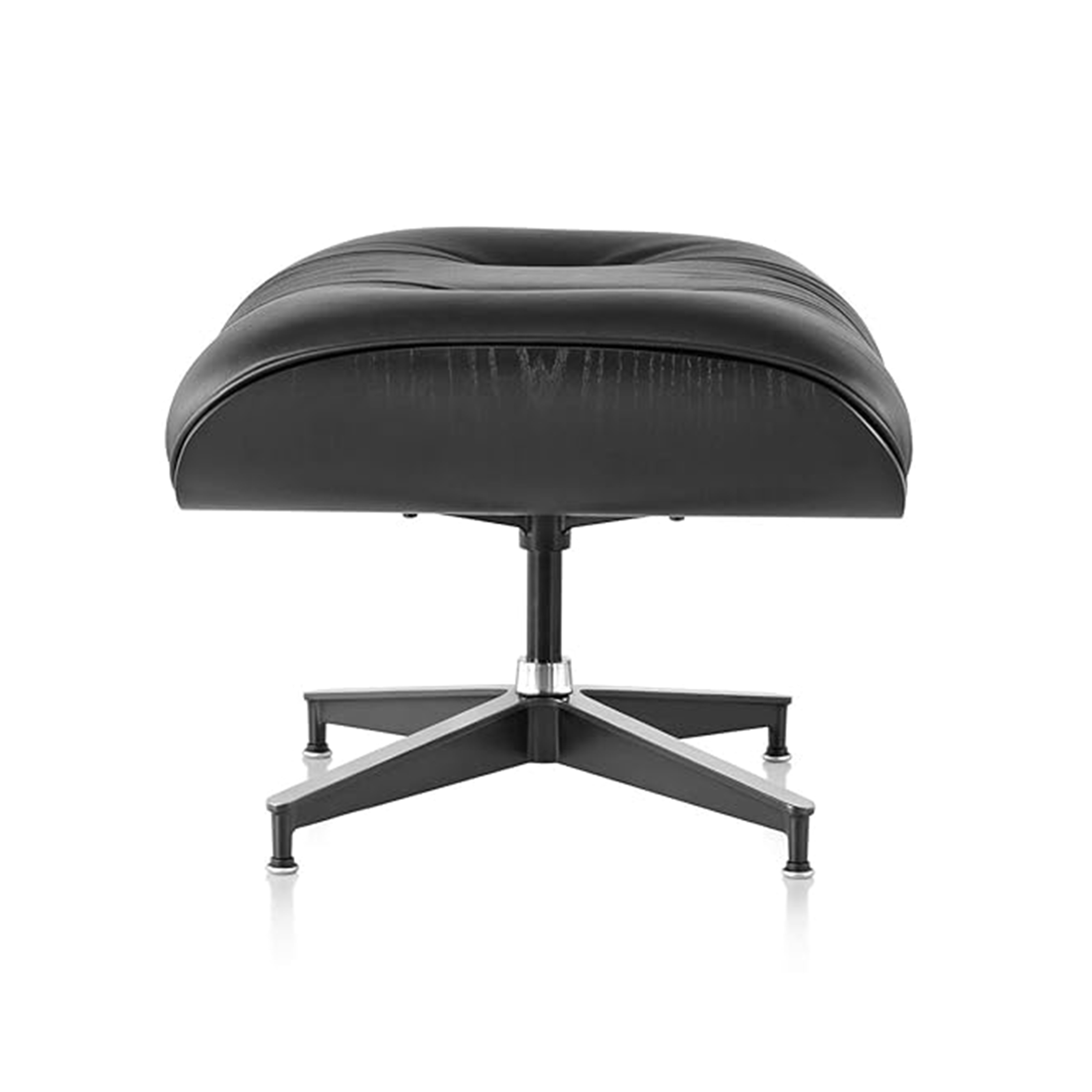 Iconic Design Charles Eames Lounge Chair & Ottoman – Ebony Ash Wood Itealian Leather