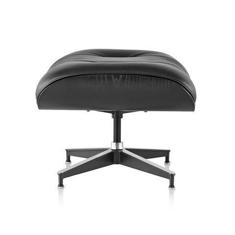 Iconic Design Charles Eames Lounge Chair & Ottoman – Ebony Ash Wood Itealian Leather