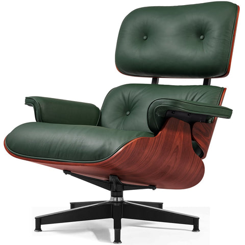 Eames Lounge Chair Replica – Tall Size with Snap-Lock Ottoman