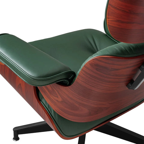 Eames Lounge Chair Replica – Tall Size with Snap-Lock Ottoman