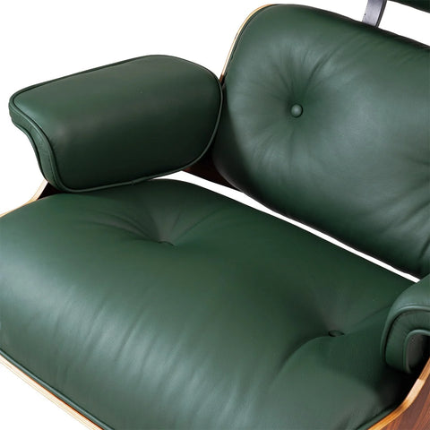 Eames Lounge Chair Replica – Tall Size with Snap-Lock Ottoman